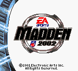 Madden NFL 2002